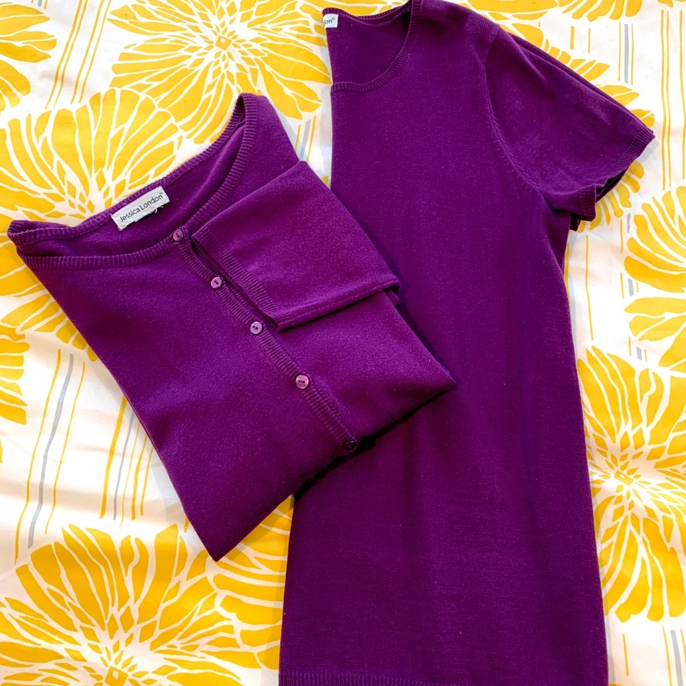 Jessica London cardigans set XL